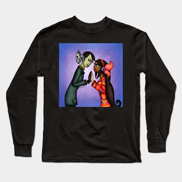 Sasha Nein X Milla Vodello Long Sleeve T-Shirt by Blackmoonrose13